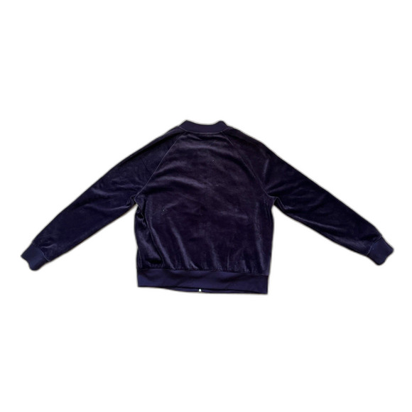NIKE Purple & Gold Velour Velvet Full Zip Sweatshirt   Women’s Size Small - Picture 5 of 8